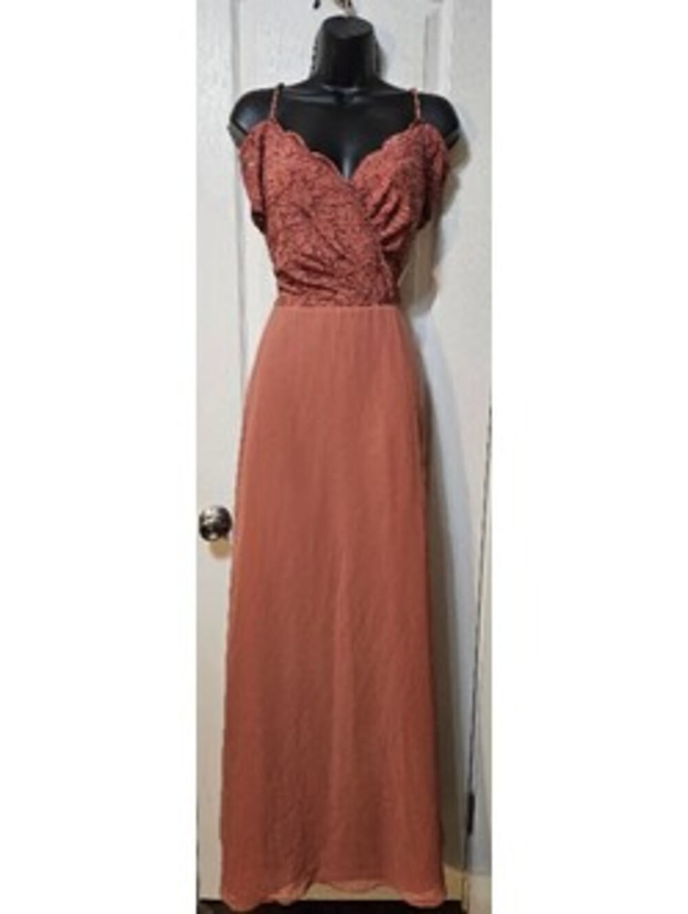 Celebrate Blush Off-Shoulder Lace Midi Dress 20 Wild Orchid Rush